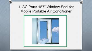 ⭐ Top 8 Best Window Seals for Portable Air Conditioner in 2019 ⭐ [upl. by Amberly]