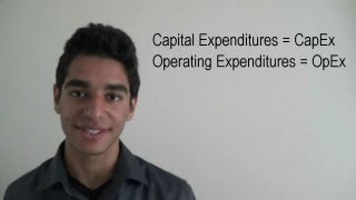 Capital Expenditures vs Operating Expenditures [upl. by Marteena]