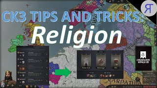 CK3 TIPS AND TRICKS RELIGION [upl. by Tonneson]