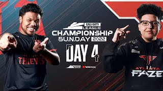 Call Of Duty League 2022 Season  Championship Weekend  Day 4 [upl. by Aisyla]