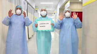 VIDEO EDUCATIVO SOBRE LAVADO DE MANOS  HOSPITAL CARRION HYO [upl. by Hathaway]