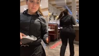 Wasnt Expecting All That Latina Waitress Knew What She Was Doing Wait For It [upl. by Alexander]