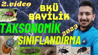 2023 BKÜ Bayilik ve Toptancılık Sınavı  Taksonomik Sınıflandırma Konu anlatım 2Video bkü bayilik [upl. by Ahseen]