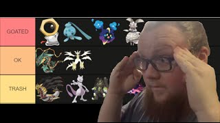 The Most Accurate Legendary Pokémon Tier list [upl. by Mapel44]