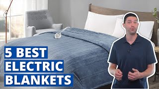 ✅ TOP 5 Best Electric Blankets  Buying Guide [upl. by Kera]