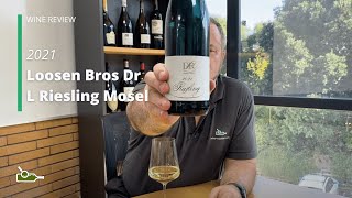 Wine Review Loosen Bros Dr L Riesling Mosel 2021 [upl. by Ahel]