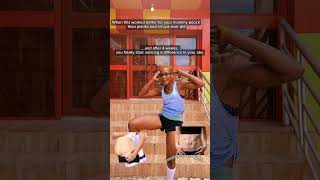 Standing Abs Workout absgoals absandcore abs fitnessmotivation [upl. by Aurea98]