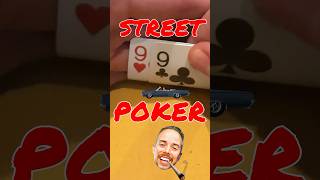 solvers 😂 nah i play STREET POKER poker pokerhand pokerhands [upl. by Bysshe]