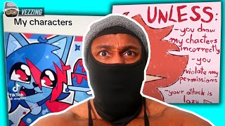 REACTION This Tiktok Art Challenge Is Making Artists Cringe [upl. by Irakab]