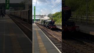 Vintage Trains 477735043 “Earl of Mount Edgcumbe” on “The Mersey Express”  Hartford 🚂🚂 [upl. by Wj]