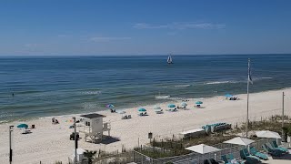 watch  midday beach views from Panama City Beach  a fun YouTube video entertainment presentation [upl. by Sorensen857]