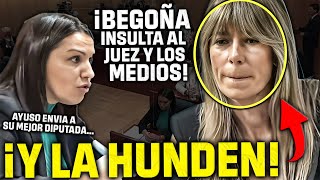 BEGOÑA GÓMEZ ESTALLA contra el JUEZ PEINADO y los MEDIOS🔥¡Y SALE ESCALDADA POR DIPUTADA DE AYUSO🔥 [upl. by Haerdna]