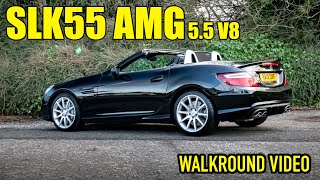 Mercedes SLK55 R172 55L V8  Walk Around Video [upl. by Navaj930]