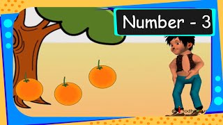 Maths  How to write number 3  English [upl. by Konrad]