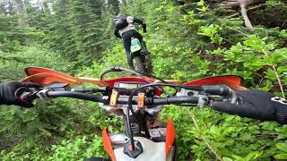 Pedro Creek Tower ride in Winlaw BC [upl. by Varian]