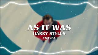 as it was  harry styles edit audio [upl. by Lamej]