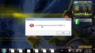 SolvedSerial Counter Strike 16 Available Memory less than 15 MB Windows 7 81 [upl. by Dollie]