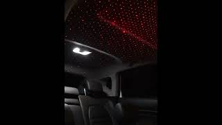 Blue LED Car Roof Star Light Projector Atmosphere Lamp USB Decorative Lamp Adjustable Car Dynamic [upl. by True]