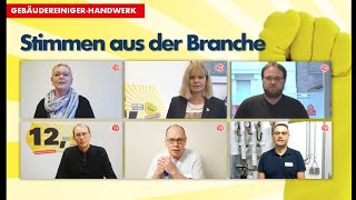 GebäudereinigerHandwerk Stimmen aus der Branche zum neuen Tarifvertrag [upl. by Julius78]