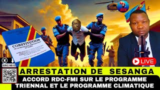 ACTU ÉCLAIRÉES 1411ARRESTAION amp LIBERATION DES OPPOSANTSAccord RDCFMI sur 2 Programmes [upl. by Guimar]