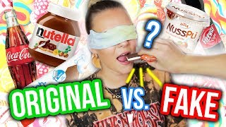 FAKE gegen ORIGINAL  Was ist besser 😳 Ich teste Süßigkeiten 🍭🍫  Dagi Bee [upl. by Dove406]