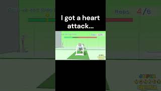 When you get a heart attack in Wii Fit 2 shorts [upl. by Mcginnis551]