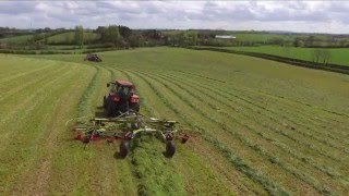 Silage 2016 using a Trailed Harvester [upl. by Anazus]