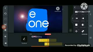 eOne Logo Speedrun eOne Font [upl. by Adahs]