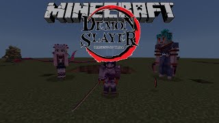 Minecraft Pe I Mcpe Addon  Demon slayer Addon by NextStudio2022 [upl. by Leighton]