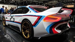 BMW CSL 30 Hommage R  Details European Motor show 2017 Brussels [upl. by Jaquenetta935]