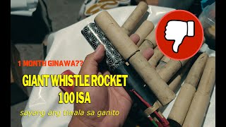 GIANT WHISTLE ROCKET UNBOXING [upl. by Krisha]