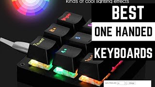 Best one Handed Gaming Keyboards 2023 [upl. by Itak828]