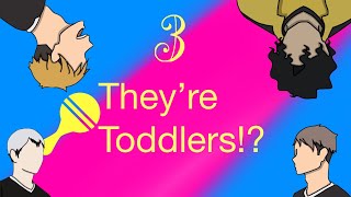 Mini Atsumu  Theyre Toddlers  Ft Sakuatsu Sunaosa and Arankita Pt 37 [upl. by Travis]