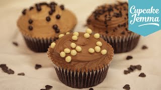 How to make Perfect Chocolate Buttercream  Cupcake Jemma [upl. by Assanav]