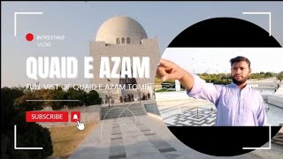 Quaid Azam Mazir🇵🇰beautiful place in Karachi vlog vlogger [upl. by Yeldud]