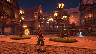 Kingdom Hearts III Traverse Town  New World Mod Teaser [upl. by Charleen771]