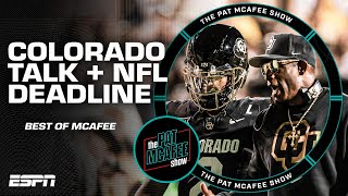 Colorado Buffaloes recent play NFL Trade Deadline reaction amp MORE 🍿  Best of The Pat McAfee Show [upl. by Jenny]