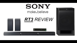 High Quality Sony RT3 sound bar review [upl. by Lilithe]