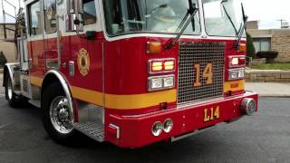 PFD PIPELINE 45 LADDER 14 RESPONDING [upl. by Siladnerb]