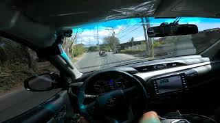 2024 Hilux G  Driving to Lobo Batangas to check Camp Sites  Philippines  Part 4  GoPro9 Raw [upl. by Arly]