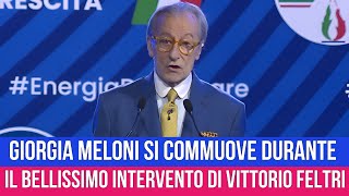 Vittorio Feltri lo Straordinario Intervento Esalta e Rende Felice Giorgia Meloni [upl. by Ynove]