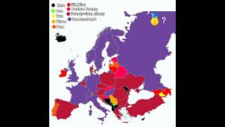 How many gold medals has Europe won🥇🥇🥇 [upl. by Aynotan]