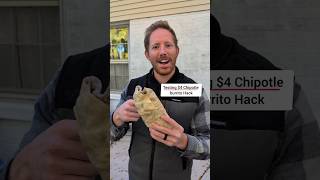 Testing 4 Chipotle burrito budget Hack [upl. by Ayerdna]