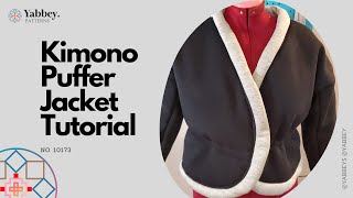 Kimono Puffer JacketSewing Tutorial  Pattern Download [upl. by Delgado]