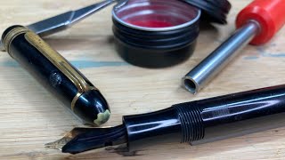 Montblanc 144G fountain pen restoration [upl. by Petty]