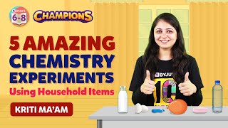 5 Easy Science Chemistry Experiments to do at Home  Fun Science Experiments for Students  BYJUS [upl. by Jadwiga]