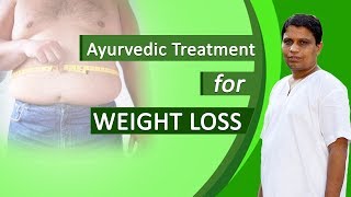 Ayurvedic Treatment for Weight loss  Acharya Balkrishna [upl. by Iznyl]