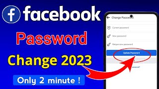 How to change facebook password 2023 Bangla  Facebook password change 2023  Bangla Tutorial [upl. by Ispep]