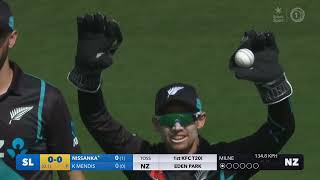 Super over thriller at Eden Park  T20 1 HIGHLIGHTS  BLACKCAPS v Sri Lanka  Eden Park [upl. by Annerb]