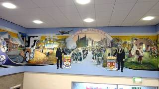 East KilbrideBallerup Hall Mural [upl. by Iborian427]